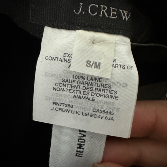 J. Crew Black Felt Hat - Picture 3 of 5